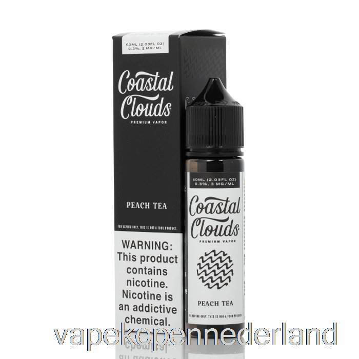 Vape Nederland Perzikthee - Kustwolken Co. - 60 Ml 6 Mg